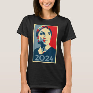 Aoc 2024 President Retro T Shirt 