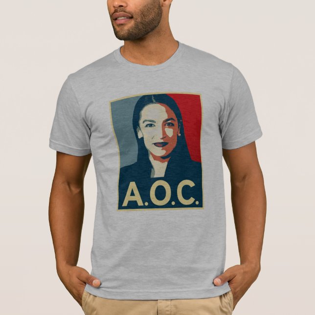 AOC 2024 Propaganda T-Shirt (Front)