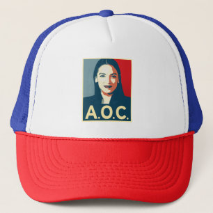 AOC 2024 Propaganda Trucker Hat