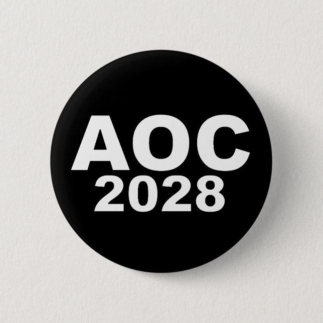 AOC 2028 2 INCH ROUND BUTTON (Front)
