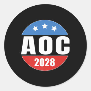 Aoc 2028 Premium  Classic Round Sticker