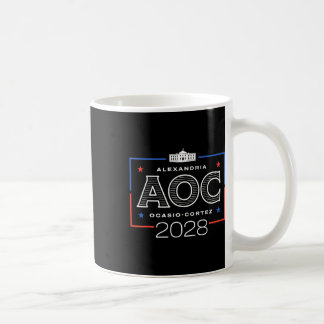 Aoc 2028 White House Coffee Mug