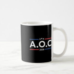 Aoc Alexandria Ocasio Cortez 2028 For President El Coffee Mug