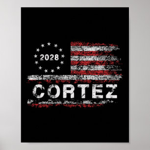 Aoc Alexandria Ocasio Cortez 2028 For President El Poster