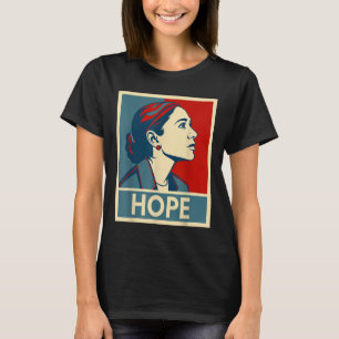Aoc Alexandria Ocasio Cortez 2028 For President -  T-Shirt