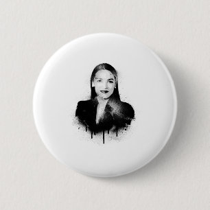 AOC Graffiti Art 2 Inch Round Button