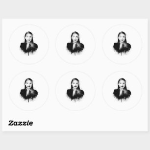 AOC Graffiti Art Classic Round Sticker