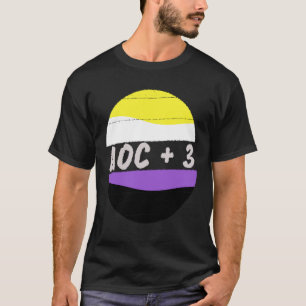 AOC plus 3 Non Binary Alexandria Ocasio Cortez and T-Shirt