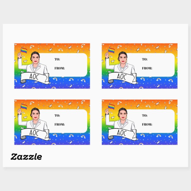 AOC Pride Sticker (Sheet)
