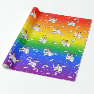 AOC Pride Wrapping Paper