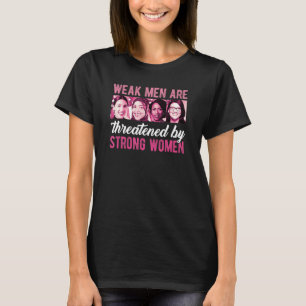AOC Squad Weak Men Threatened by Strong Women Femi T-Shirt