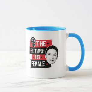 AOC The Future is Female Mug