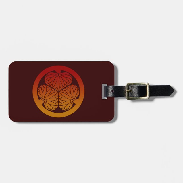 Aoi gradation 2 luggage tag (Front Horizontal)