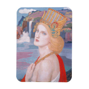 Aoife, c. 1914 by John Duncan Magnet