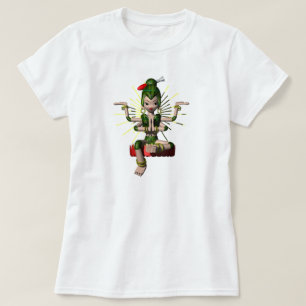 Aokimono. Buddha 3D 破壊飛翔体仏像三次元 T-Shirt