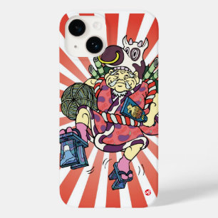 Aokimono. Daikoku of the Seven Lucky Gods スキップ大黒 Case-Mate iPhone 14 Case