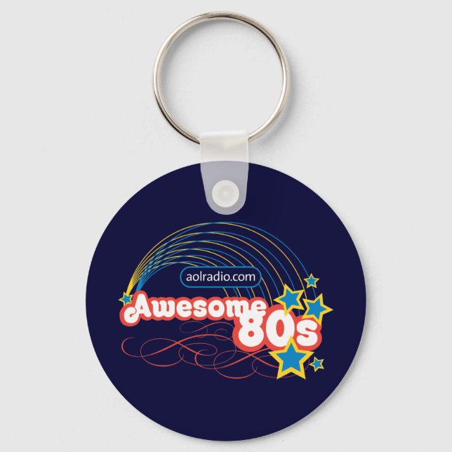 AOL Radio - Awesome '80s Keychain (Front)