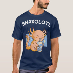 Aolotl Snaolotl Drink Food Cute Funny Aolotls Kawa T-Shirt