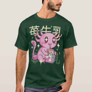 Aolotl Strawberry Milk Japan Style Japanese Kawaii T-Shirt