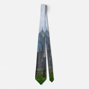 Aon And Two Prudential Neck Tie