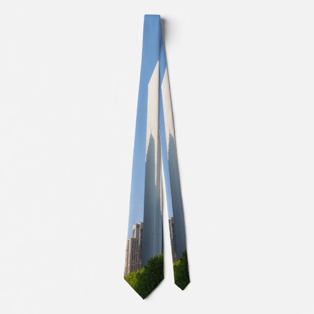 Aon Centre Chicago Neck Tie (Front)