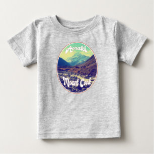 Aoraki: Mount Cook, Mountain, New Zealand Baby T-Shirt