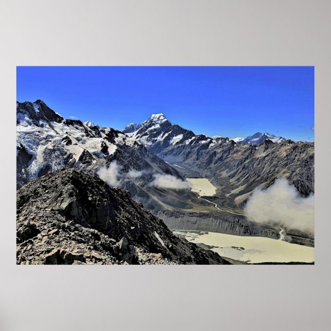 Aoraki/Mt. Cook Poster (Front)