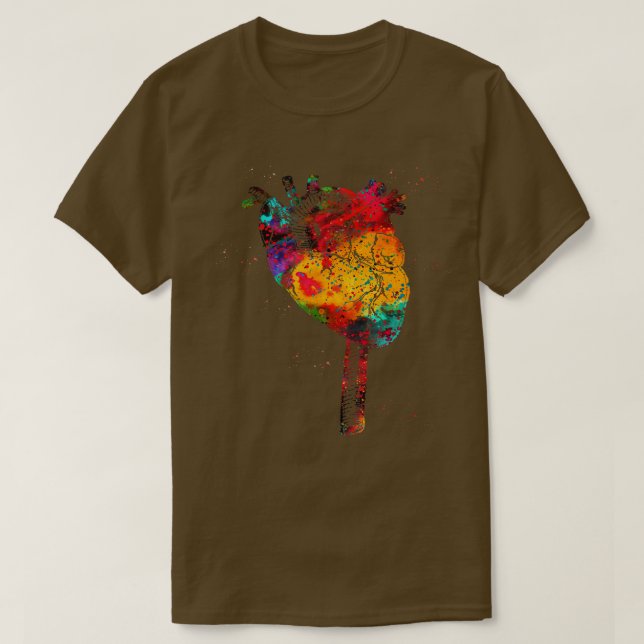 Aorta and heart 1 T-Shirt (Design Front)
