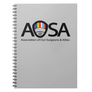 AOSA Spiral Photo Notebook (grey)