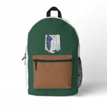 AOT (Attaque sur Titan) Sac scolaire à thème Titan