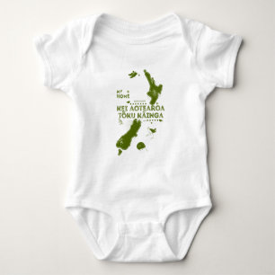 Aotearoa is my home baby bodysuit