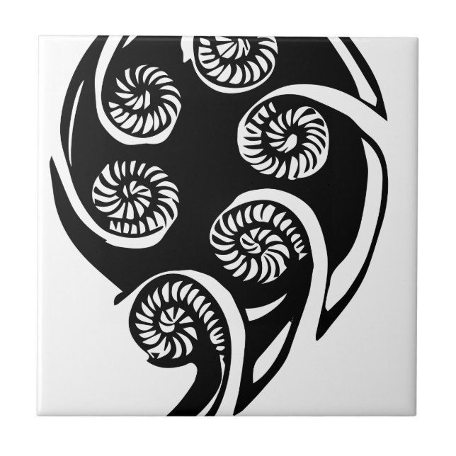aotearoa koru design tile (Front)