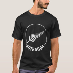 Aotearoa New Zealand Silver Fern Kiwi Maori Nz Spo T-Shirt