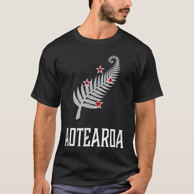 Aotearoa, Nouvelle-Zélande - T-shirt Zealander Kiw (Devant)