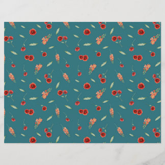 Août Fleurs de naissance Pavot Gladiolus feuille p