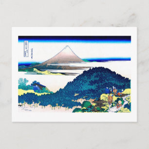 Aoyama enza-no-matsu Hokusai Fine Art Postcard