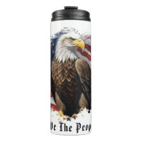 *~*  AP16 Bald EAGLE Flag Patriotic We The People
