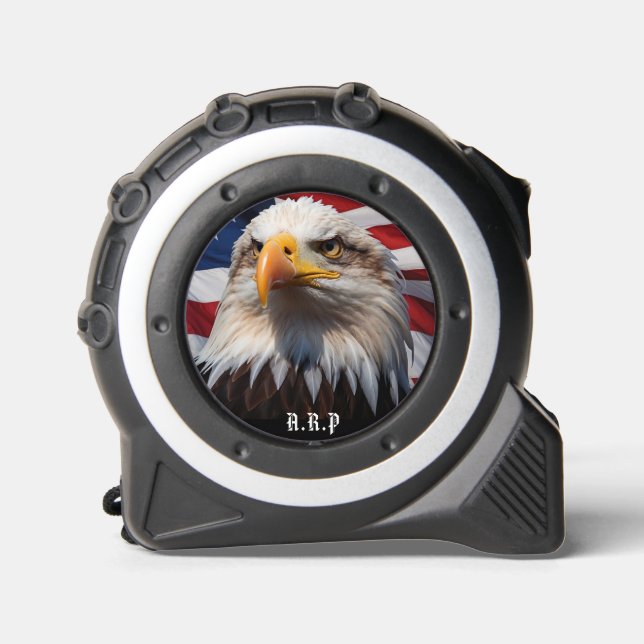 *~* AP27 USA American Flag Bald Eagle Patriotic 1 (Front)