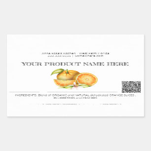 *~* AP30 DEHYDRATED Fruit QR PHOTO  Sticker