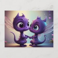 *~* AP48 PHOTO Invitation Dragon Dino Dessin animé