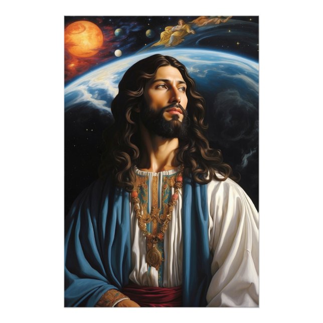 *~* AP50 Fantasy Universe with Planet Earth Photo Print (Front)