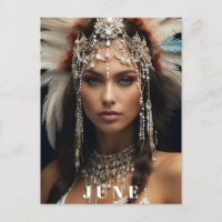 *~ AP53 JUNE Boho BIRTHDAY PEARLS Woman