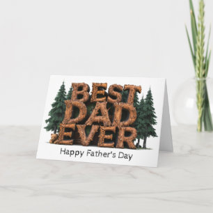 *~* AP86 Photo Best DaD Ever  Father's Day Card 
