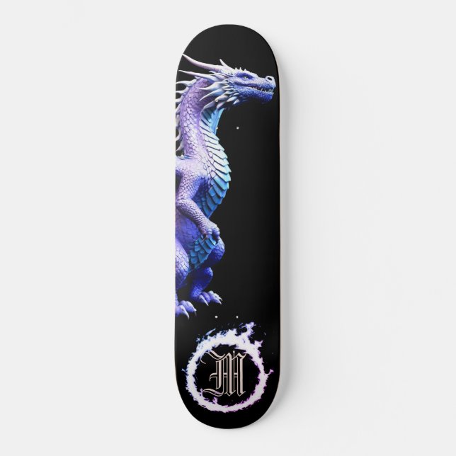 *~* AP88 Elemental Metallic Dragon Mouth Blush Skateboard (Front)