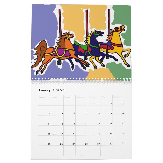 AP- 2013 Folk Art Calendar (Jan 2026)