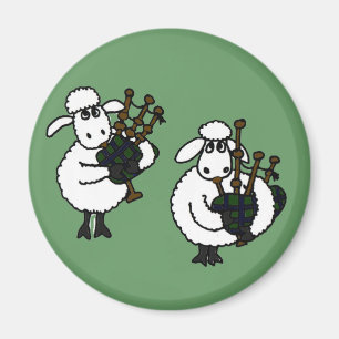 AP- Awesome Sheep Playing Bagpipes Magnet
