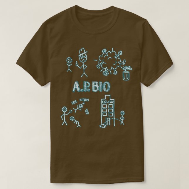 AP Bio Plan T-Shirt (Design Front)