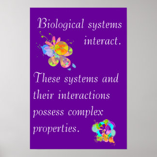 AP Biology Big Idea 4 Poster