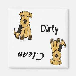 AP- Dirty Paws Dishwasher Magnet