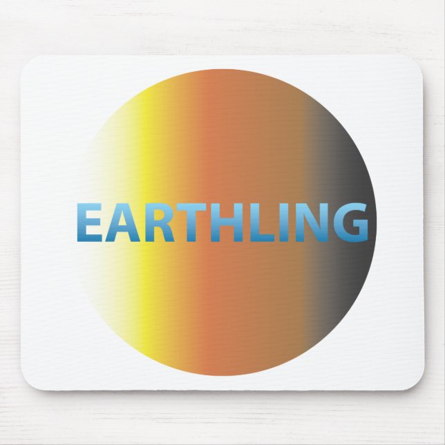 AP Earthling Round Mouse Pad (Front)